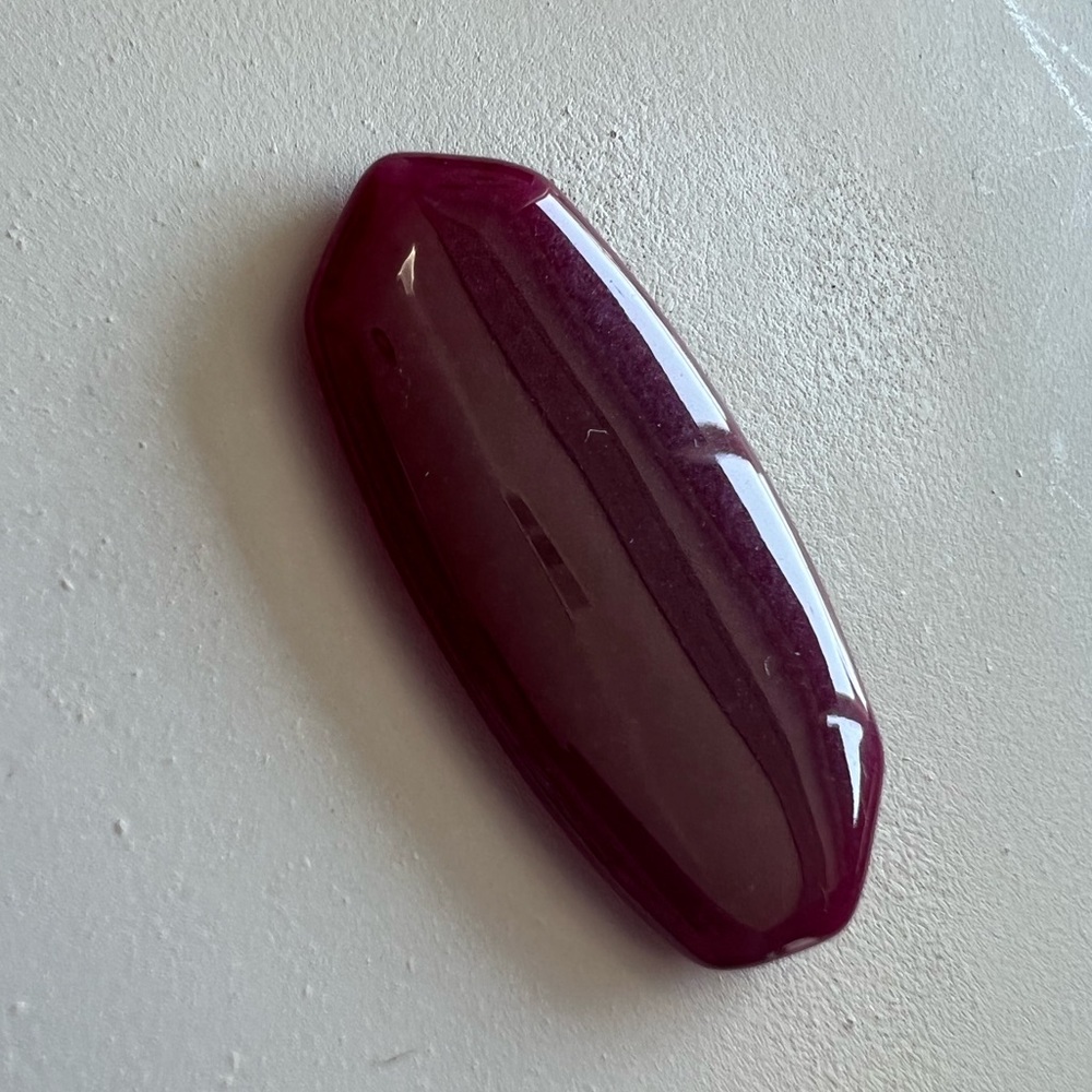 Kendra Scott Maroon Jade Rayne-Sized Stone